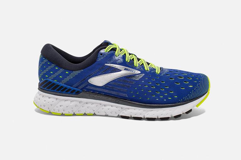 Brooks Men's Transcend 6 Road Running Shoes - Blue (MRQH53491)